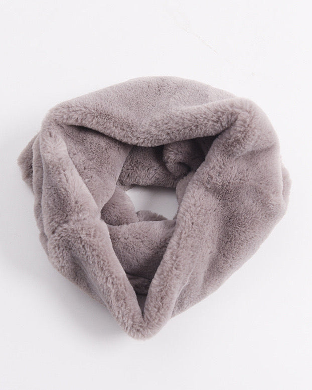 Cuello Bufanda de Piel